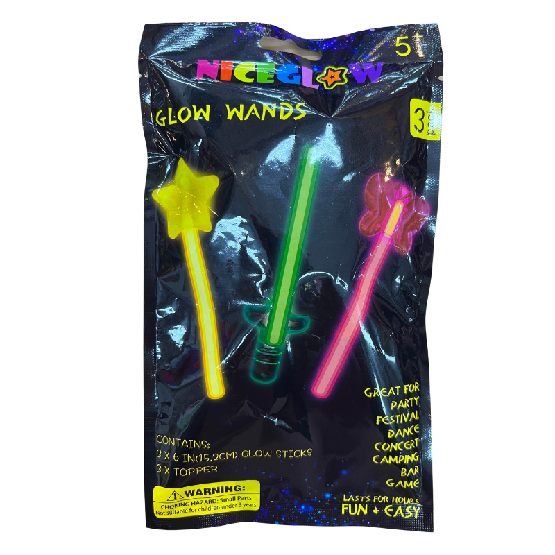 Glow stick best sale wands