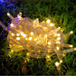 10+3m 100 Matt USB Fairy Lights (Warm/Transparent Wire)