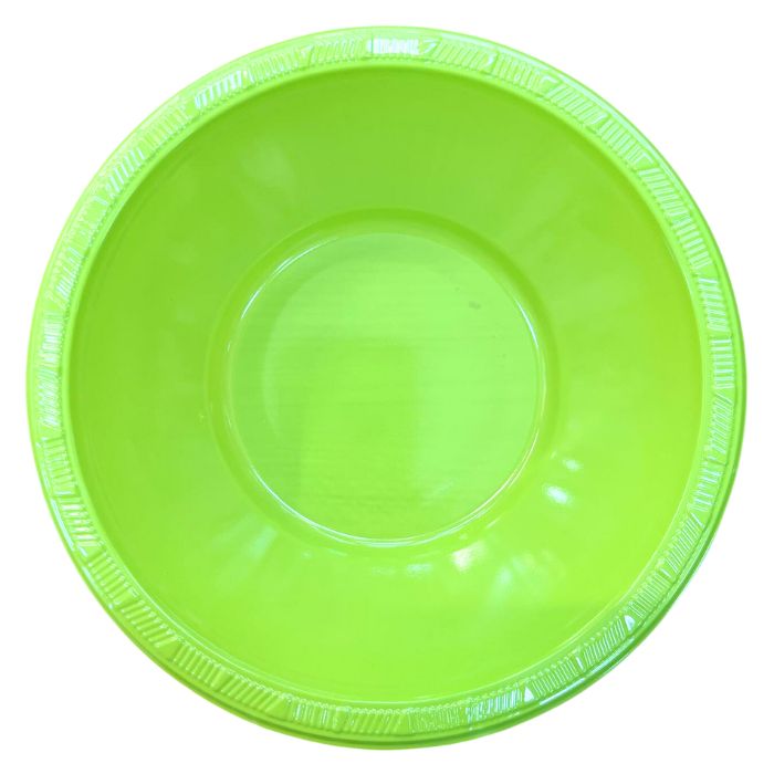 17cm Solid Color Plastic Bowls