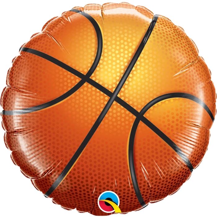 18 Inch Basketball Foil Balloon Q21812