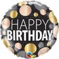 18 Inch Happy Birthday Round Big Metallic Foil Balloon Q12268