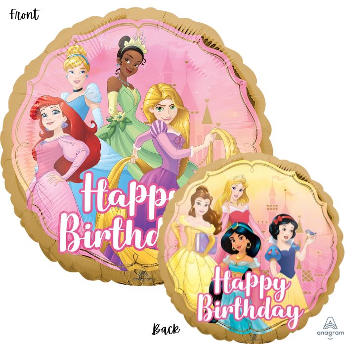 18 Inch Disney Princess Upon a Time Round Foil Balloon A42386