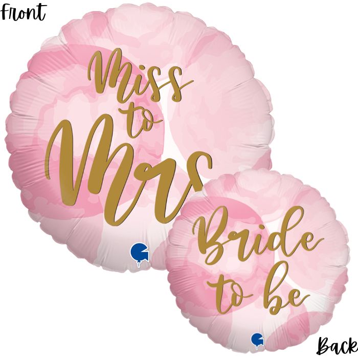 18 Inch Bride to Be Foil Balloon GB78000P