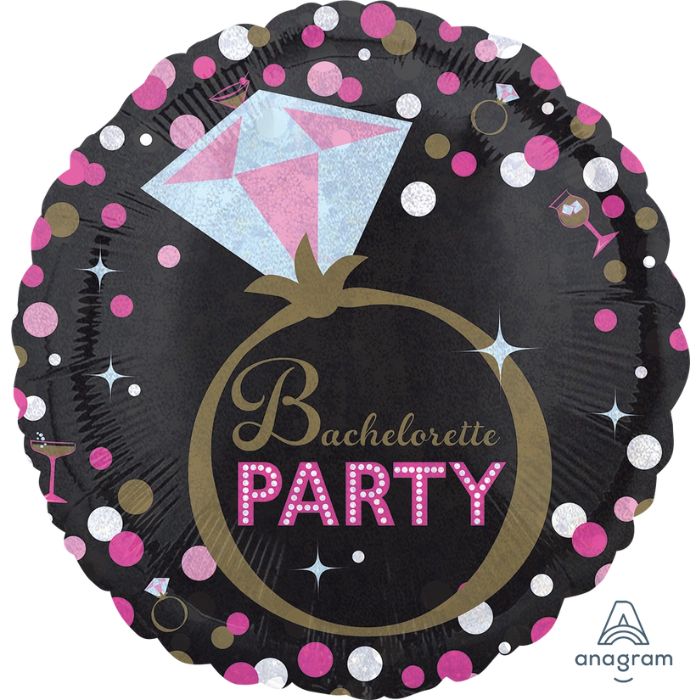 18 Inch Bachelorette Party Round Foil Balloon A32118
