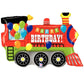 37 Inch Birthday Train Foil Balloon BL35570