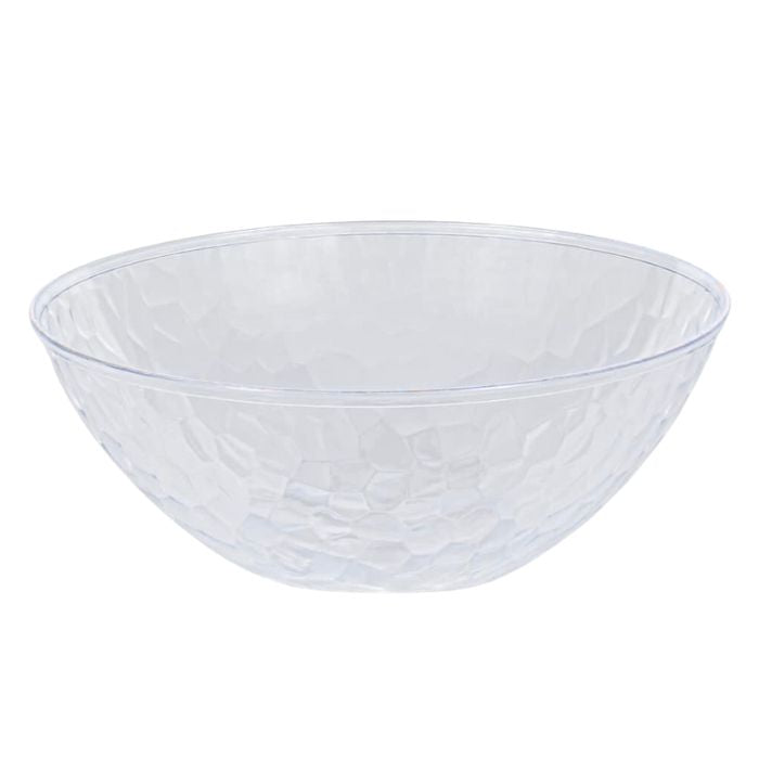 5.5" Premium Transparent Plastic Bowl (8pcs)