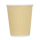 8oz Ripple Brown Hot Cup (RC-8) 25pcs