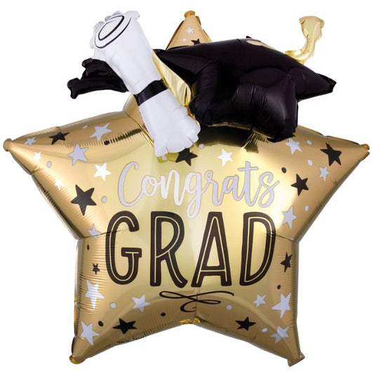 28 Inch Congrats Grad Multiballoon A39338