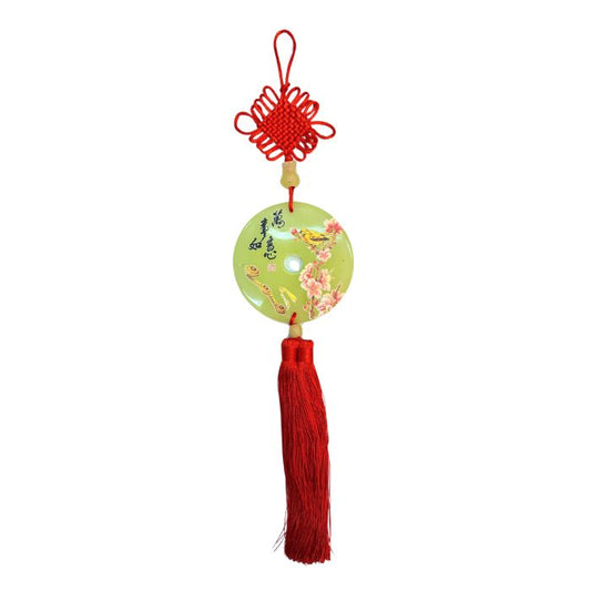 CNY 10cm Glow Jade Hanging Decoration Tassel (Medium)