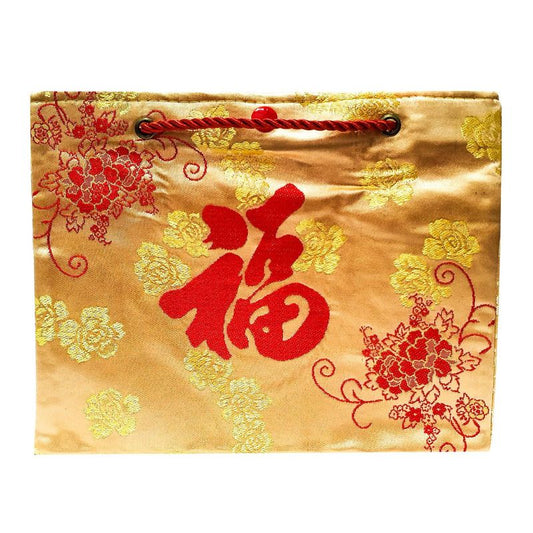 CNY New Year Mudan Cloth Bag