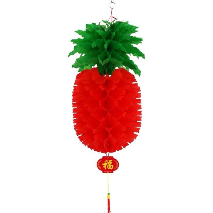 CNY Plastic Open Up Pineapple (2pcs)