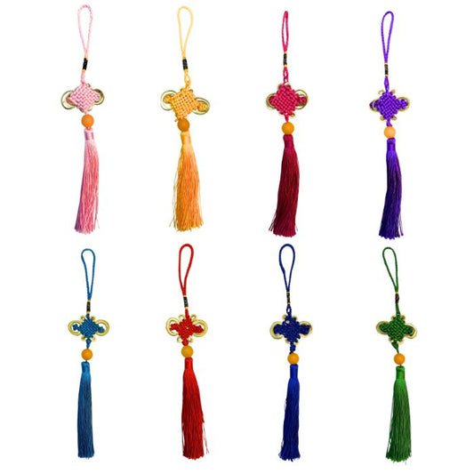 CNY 6cm Royal Chinese Knot with Tassel (Assorted)