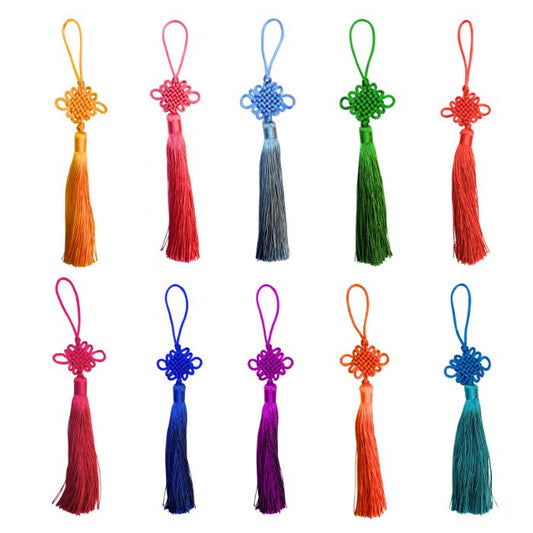 CNY 5cm Chinese Knot with Tassel (Assorted)