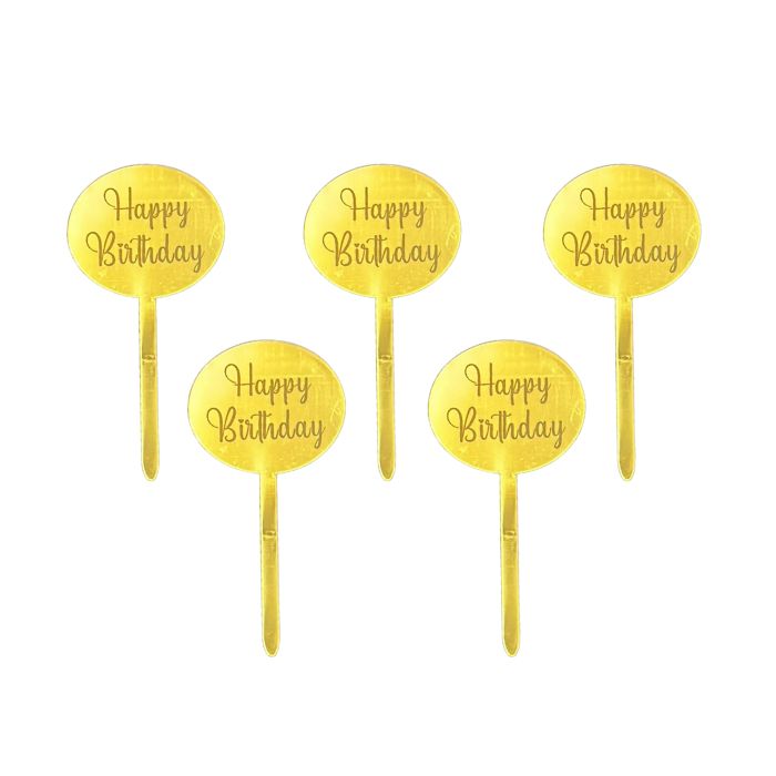 Cupcake Topper 5pcs (assorted)