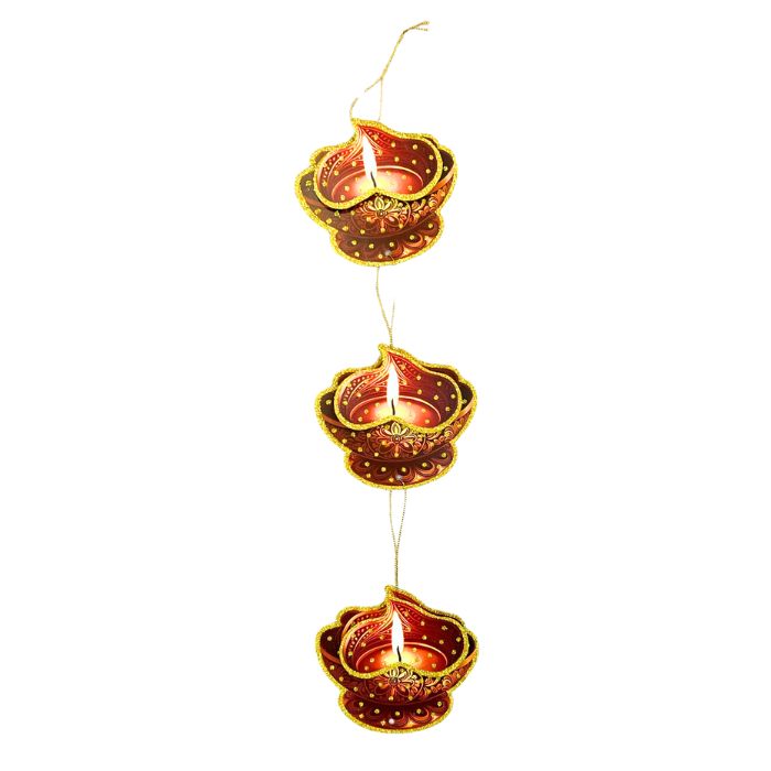 3pc Diwali Lamp Hanging Decoration