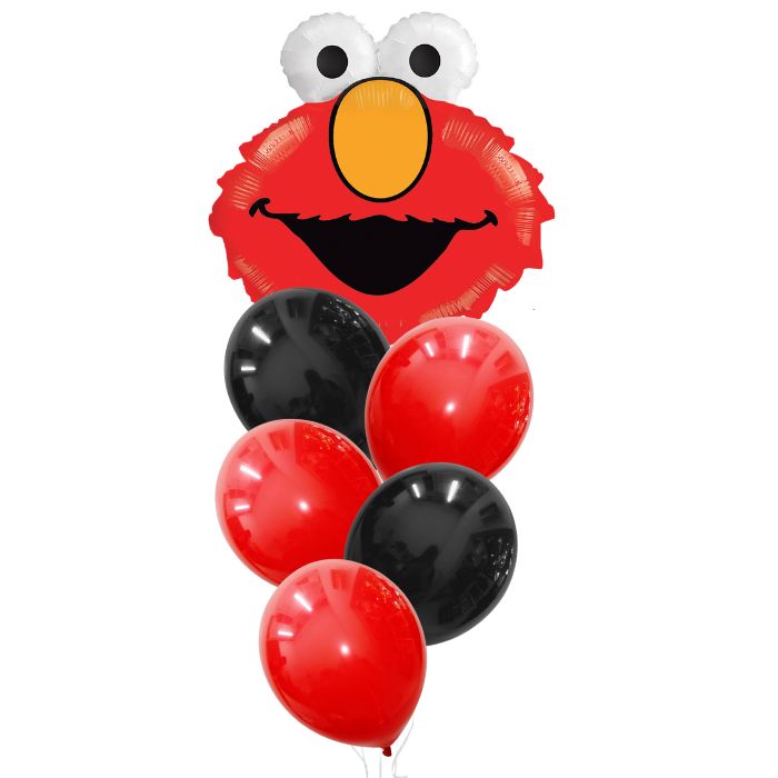 Sesame Street Elmo Theme Helium Balloon Bouquet