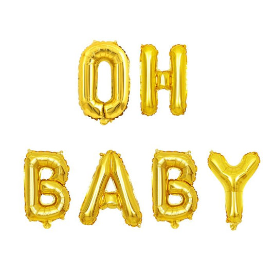 16inch Oh Baby Foil Balloon Set