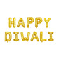 16inch Happy Diwali Foil Balloon Set