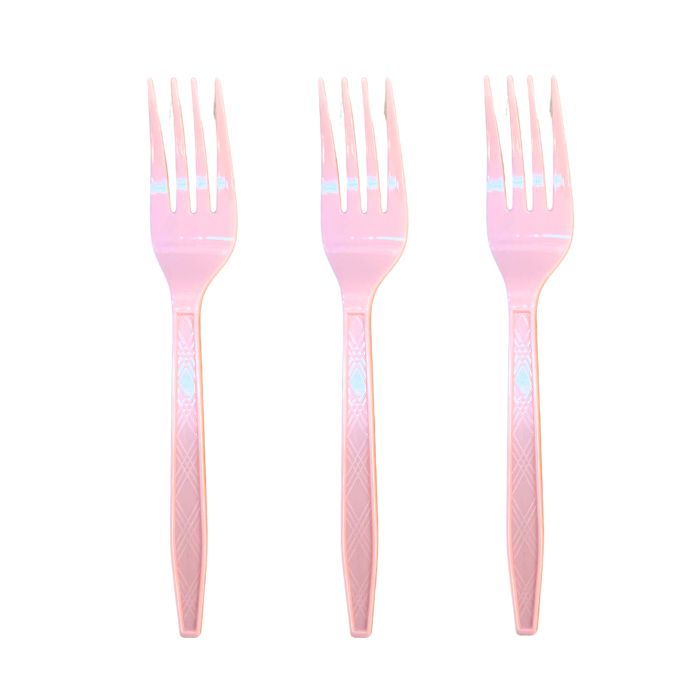 7inch Solid Color Plastic Cutlery (20pc)