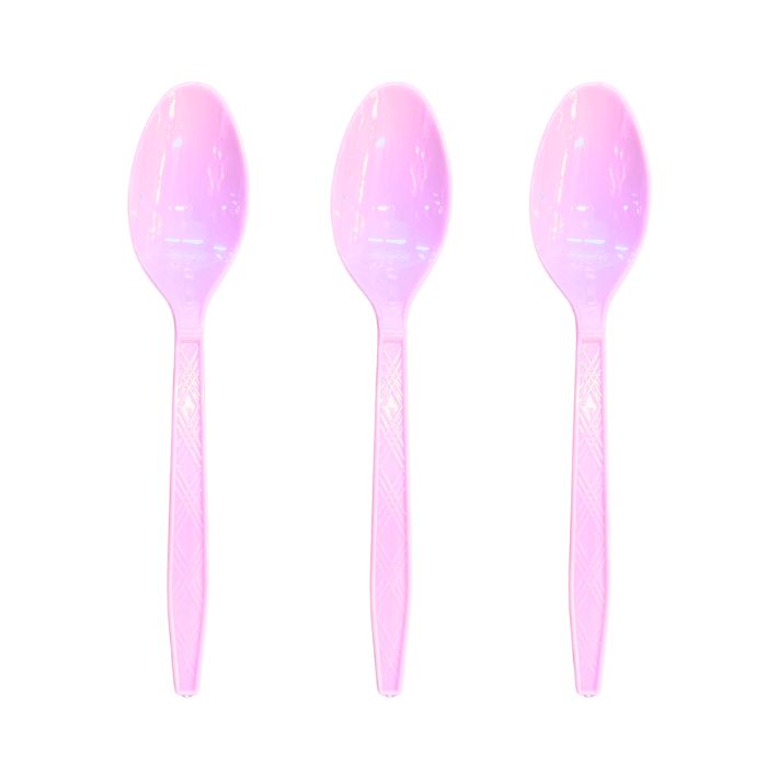 7inch Solid Color Plastic Cutlery (20pc)