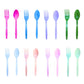 7inch Solid Color Plastic Cutlery (20pc)