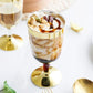 Gold Plastic Wine Glass (6pcs)