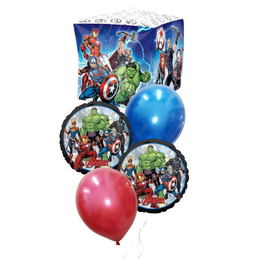 Avengers Superhero Theme Helium Balloon Bouquet