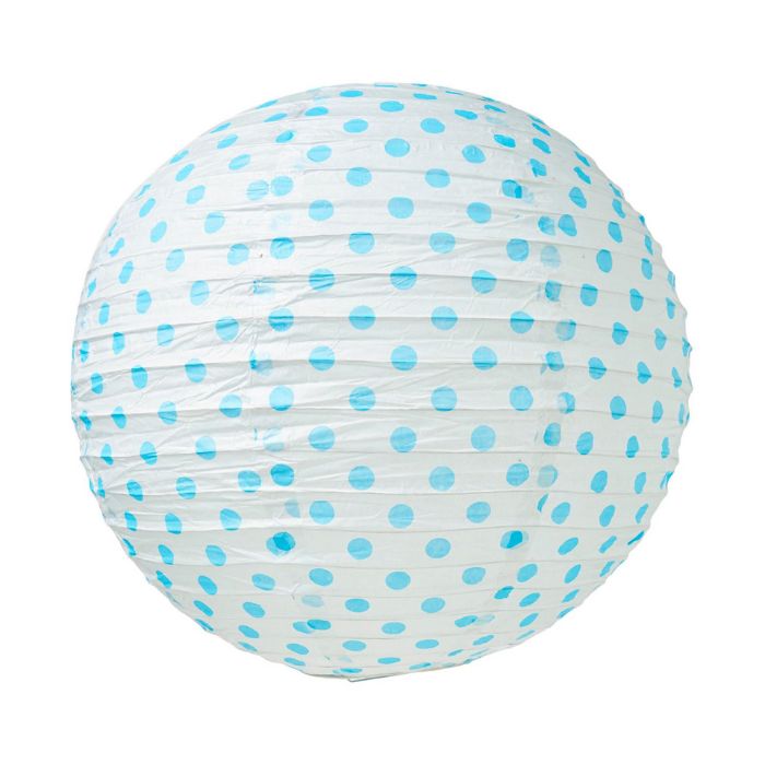 Round Polka Dot Colored Paper Lantern (assorted)