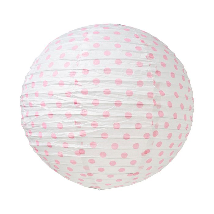 Round Polka Dot Colored Paper Lantern (assorted)