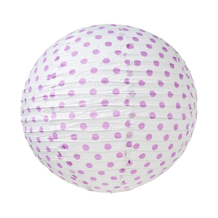 Round Polka Dot Colored Paper Lantern (assorted)