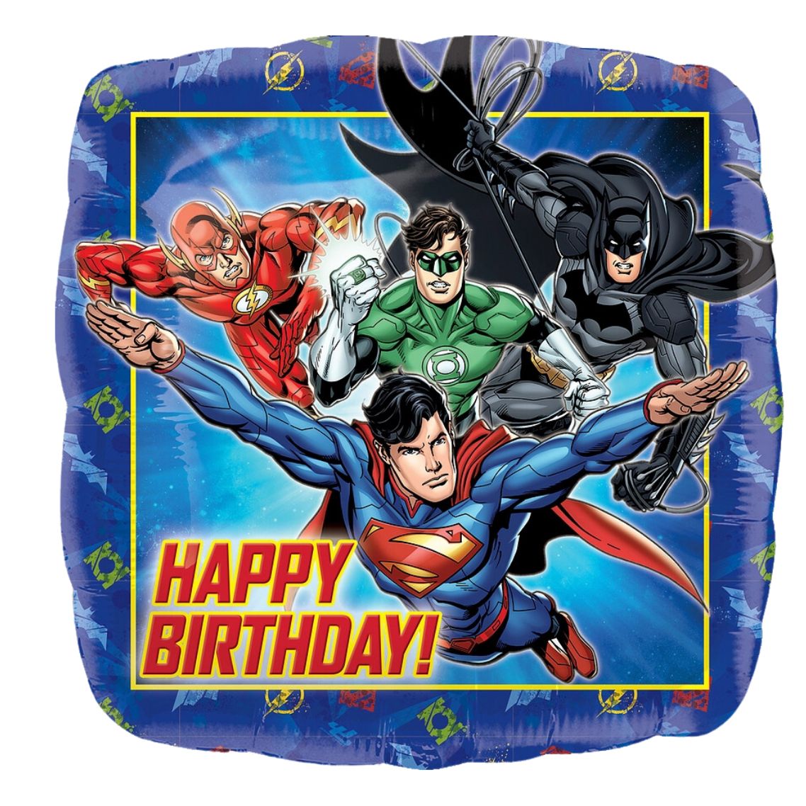 17 Inch Justice League Birthday Foil Balloon A32381