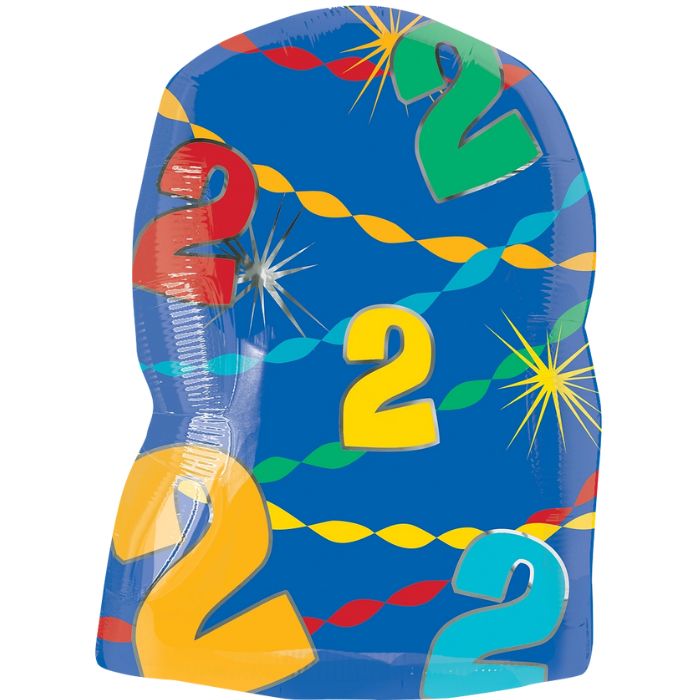 Jr. Shape Number Foil Balloon