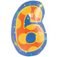 Jr. Shape Number Foil Balloon