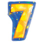 Jr. Shape Number Foil Balloon