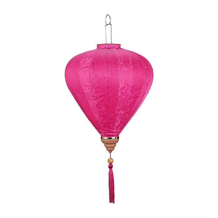 Satin Cloth Solid Colored Vietnamese Lantern