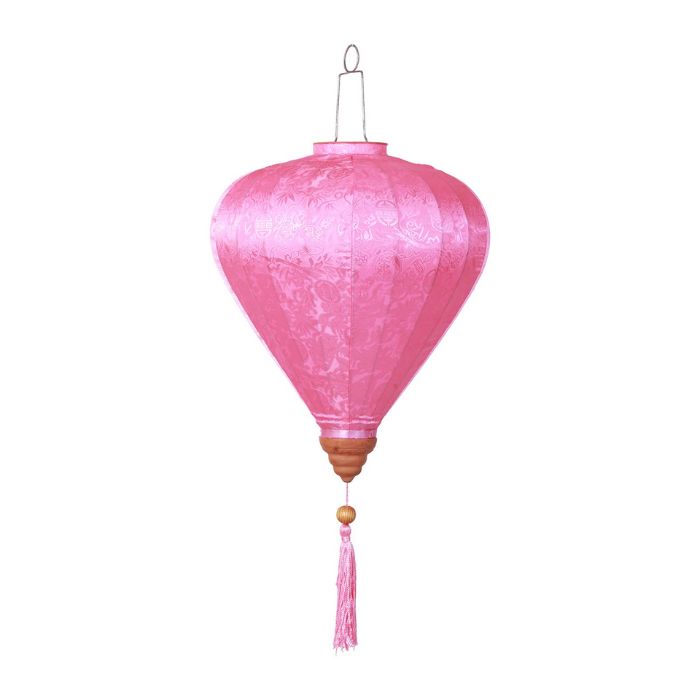 Satin Cloth Solid Colored Vietnamese Lantern