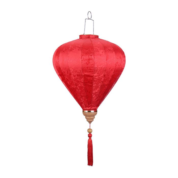 Satin Cloth Solid Colored Vietnamese Lantern