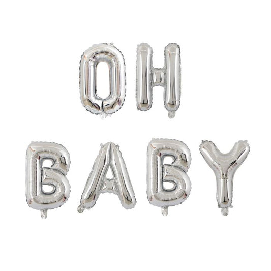 16inch Oh Baby Foil Balloon Set