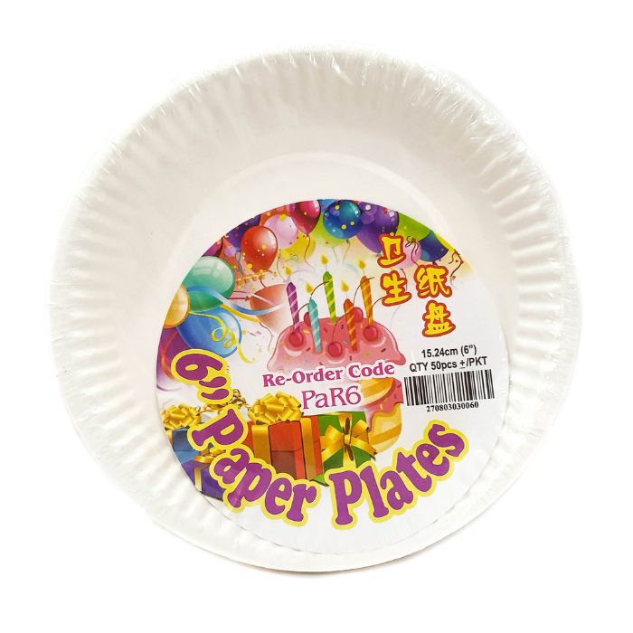 Paper Plates (White)