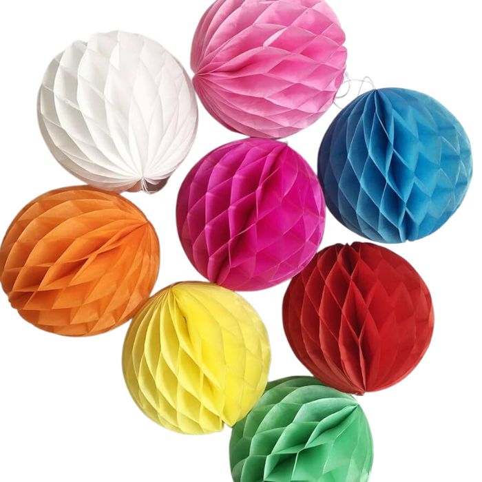 Paper Tissue Honeycomb Ball (assorted)