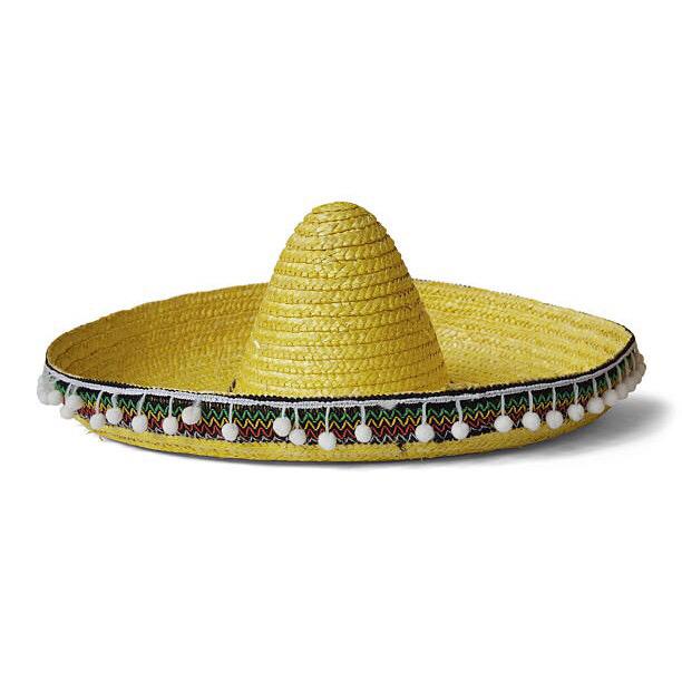 Mexican Straw Sombrero Hat – cgsparty