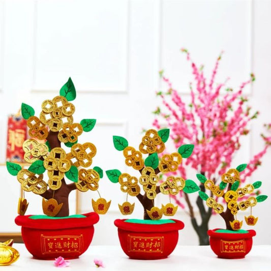 CNY Money Tree Soft Toy Decoration