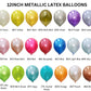 5 Pc Helium Latex Balloon Bouquet