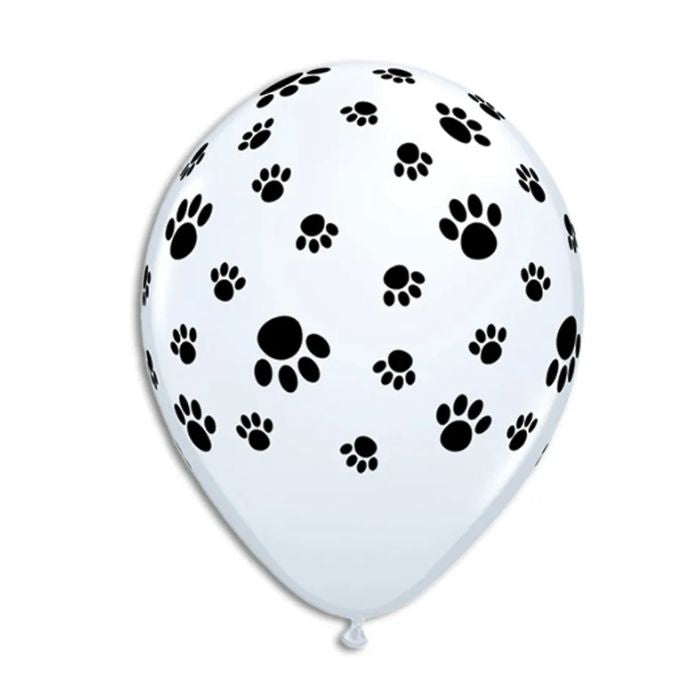 12 Inch Latex Balloon (Paw Print)